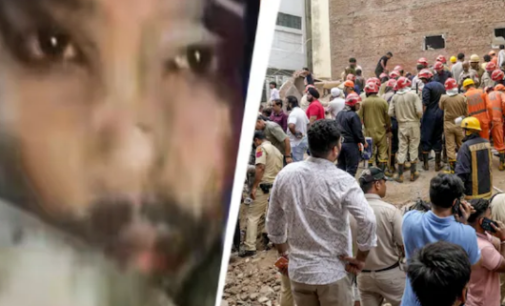 Satya Niketan building collapse: Phones ring from rubble for help as students remain trapped