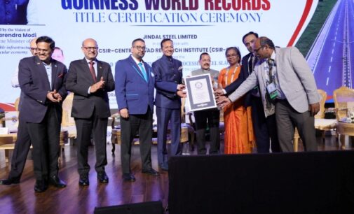 Jindal Steel Builds World’s Longest Steel Slag Road, Sets Guinness World Record