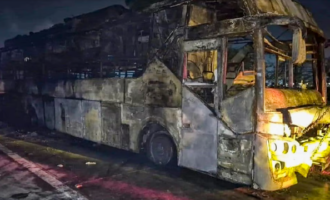 At least nine killed as sleeper bus catches fire on Yamuna Expressway