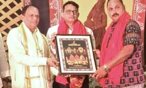 ଆଇଜିପି ସତ୍ୟଜିତ ନାଏକଙ୍କୁ ‘ରଥ ସେବା ସମ୍ମାନ–୨୦୨୬’