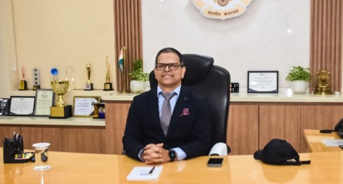 Shri Susanta Kumar Purohit assumes charge as Chairperson of Paradip Port Authority