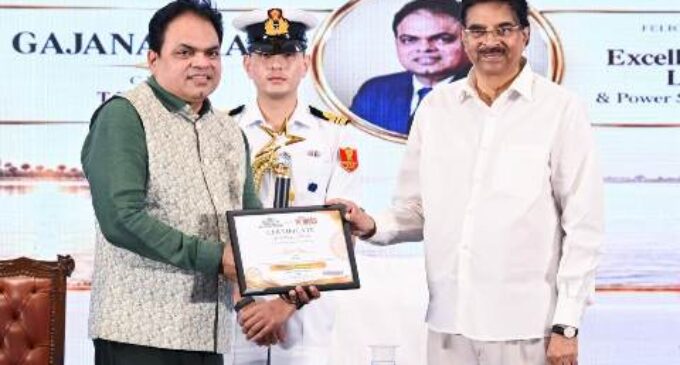 TPCODL CEO Gajanan Kale Honoured with ‘Times Icons of Odisha 2026’ Award