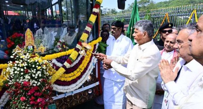 Reliance Foundation Presents 25 Electric Buses to TTD