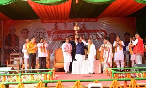 Chief Minister Dr Himanta Biswa Sarma Addresses Massive Election Rally in Morigaon.Assam