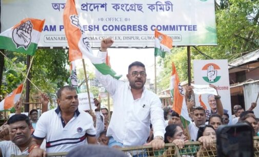 Congress leaders and workers hit streets district-by-district demanding protection of country’s electoral system and democracy: Fierce protests in Nagaon, Guwahati