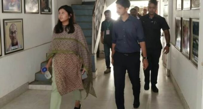 9-Nagaon HPC Bye-Election 2026: DCs of Nagaon and Morigaon Jointly Inspect Strong Room and Counting Centre at Morigaon College.Assam