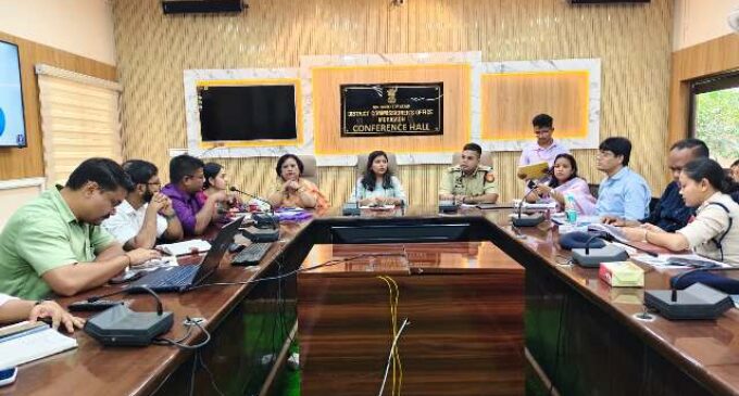 MORIGAON DISTRICT COMMISSIONER SRISHTI SINGH CHAIRS ELECTION REVIEW MEETING AHEAD OF NAGAON LOK SABHA BYE-POLL
