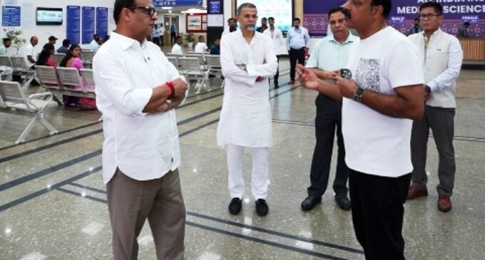 CM inspects major healthcare, sports infrastructure projects at Amingaon, Guwahati