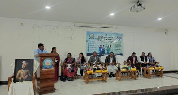 ରାଜେନ୍ଦ୍ର ବିଶ୍ୱବିଦ୍ୟାଳୟରେ ମହିଳାଙ୍କ ପ୍ରତି ଯୌନ ଉତ୍ପୀଡ଼ନ ନିରୋଧ ସଚେତନତା କାର୍ଯ୍ୟକ୍ରମ