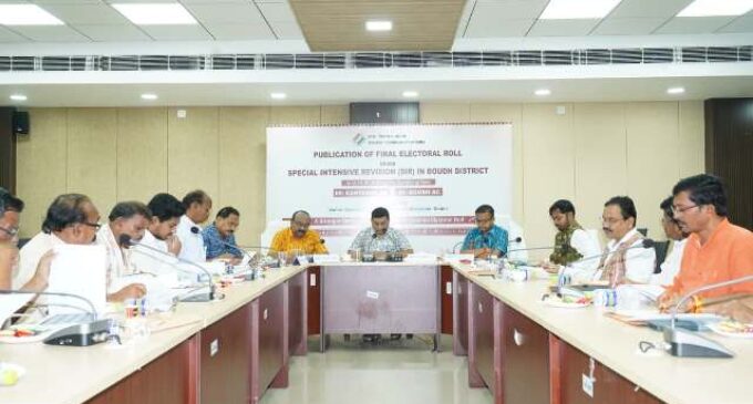ବୌଦ୍ଧ ଜିଲ୍ଲାର ସ୍ୱତନ୍ତ୍ର ସଘନ ସଂଶୋଧନ-୨୦୨୬ର ଚୂଡ଼ାନ୍ତ ଭୋଟର ତାଲିକା ପ୍ରକାଶିତ