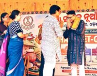 Dr Satyajit Nayak felicitated at Nuakhai gathering