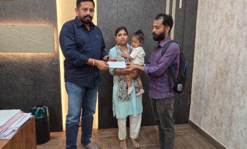 MLA Himanshu Sahoo extends a helping hand to toddler battling rare disease