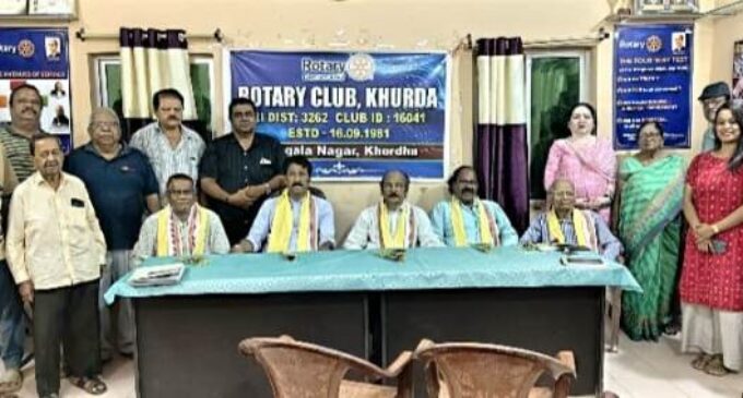 ରୋଟାରୀ କ୍ଳବରେ ଗୁରୁବନ୍ଦନା ଓ ସମ୍ବର୍ଦ୍ଧନା ଉତ୍ସବ ଅନୁଷ୍ଠିତ