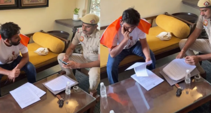 Go ahead, hang me: Abhijeet Dipke as Delhi Police shows up at his residence
