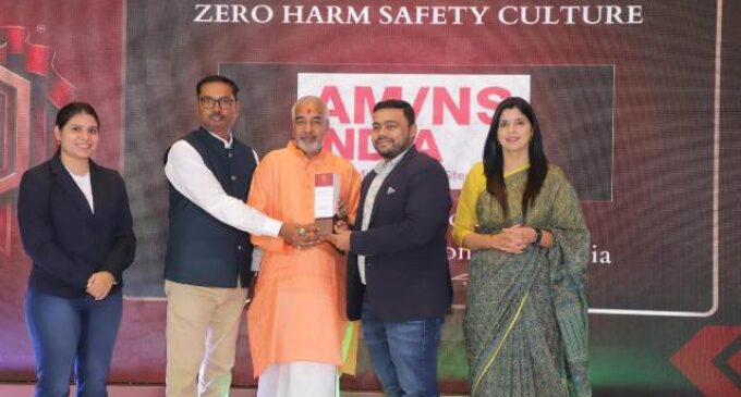 AM/NS Indiareceives award for excellence in safety culture