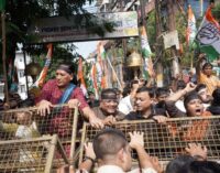 Statewide Congress Protest Against Police Atrocities on Kharge, Rahul Gandhi in Delhi and Demanding Accountability from Election Commission