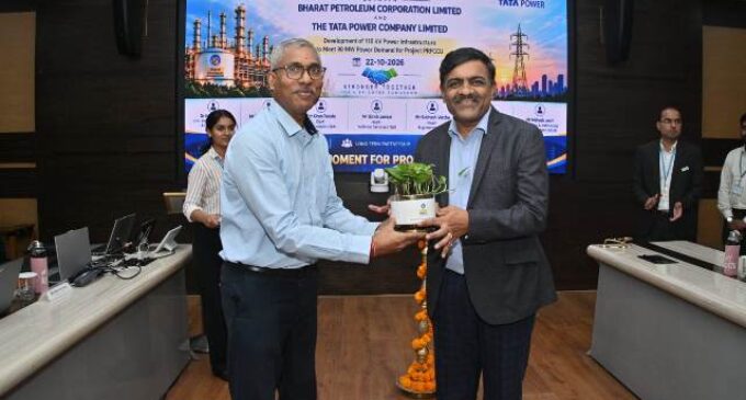 Tata Power, BPCL Sign MoU to Develop 110 kV Power Infrastructure for Mumbai Refinery Project