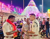Jajpur SP Reviews Security at Maa Biraja Temple