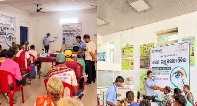 Vedanta Aluminium organises eye screening camp in Laxmipur, benefits nearly 200