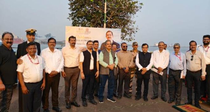 NITI Aayog Vice Chairperson Dr. Ashok Kumar Lahiri Visits Paradip Port Authority