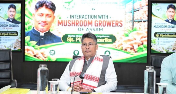 State to establish 2 spawn units and 200 mushroom processing units per district; strict warning issued against DAOs delaying oil palm clearances: Minister Hazarika