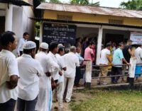 78.11 percent polling recorded in Nagaon LS  of Assam by poll upto 5 PM.