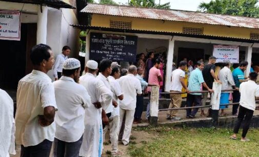 78.11 percent polling recorded in Nagaon LS  of Assam by poll upto 5 PM.
