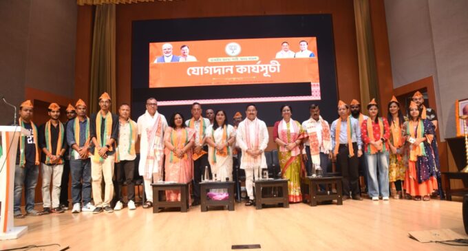 “Congress tears Society apart, BJP Forges the Nation”: Dilip Saikia