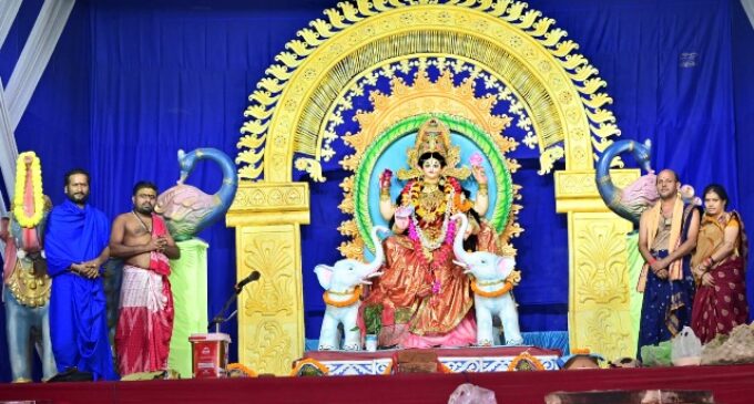 ଭକ୍ତିମୟ ପରିବେଶରେ ପାଟଖଣ୍ଡା ମନ୍ଦିର ପରିସରରେ ମା’ ଗଜଲକ୍ଷ୍ମୀଙ୍କ ପୂଜାର୍ଚ୍ଚନା, ସମୃଦ୍ଧି ଓ ମଙ୍ଗଳ କାମନା