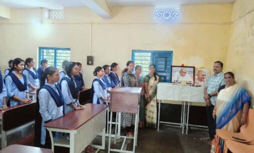 ବିଶ୍ୱନାଥ ପଟ୍ଟନାୟକ ମହିଳା ଉଚ୍ଚ ମାଧ୍ୟମିକ ବିଦ୍ୟାଳୟରେ ଗାନ୍ଧୀ ଜୟନ୍ତୀ ପାଳିତ