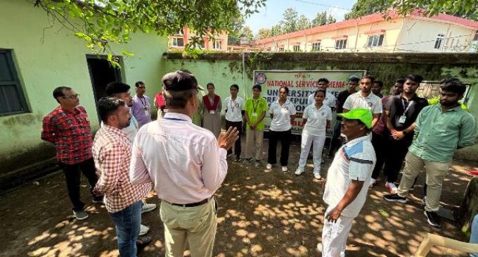 ବିଶ୍ୱବିଦ୍ୟାଳୟ ସ୍ତରୀୟ ପ୍ରାକ୍-ଗଣତନ୍ତ୍ର ଦିବସ ପ୍ୟାରେଡ୍ ମନୋନୟନ ଶିବିର ଅନୁଷ୍ଠିତ