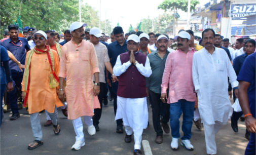 ଖୋରଧା ରେ ସେବା ସଂକଳ୍ପ ପଦଯାତ୍ରା: ତୃଣମୂଳସ୍ତରରେ ଲୋକଙ୍କ ସହ ଯୋଡ଼ି ହେବାକୁ ମୁଖ୍ୟମନ୍ତ୍ରୀଙ୍କ ଆହ୍ୱାନ ; ସେବା ସଂକଳ୍ପ ଜ୍ୟୋତି ଛକ ଉଦ୍‌ଘାଟିତ