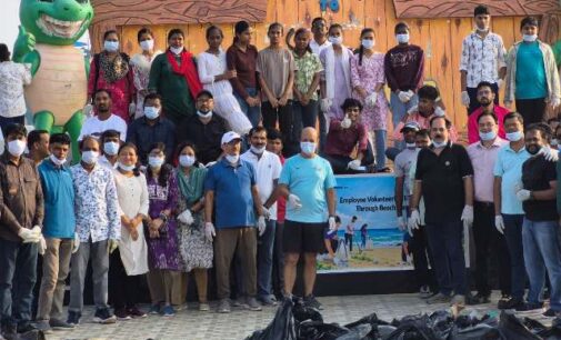 Tata Steel Foundation Organizes Employee Volunteerism Drive at Gopalpur Beach