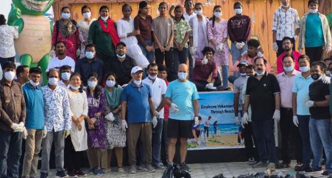 Tata Steel Foundation Organizes Employee Volunteerism Drive at Gopalpur Beach